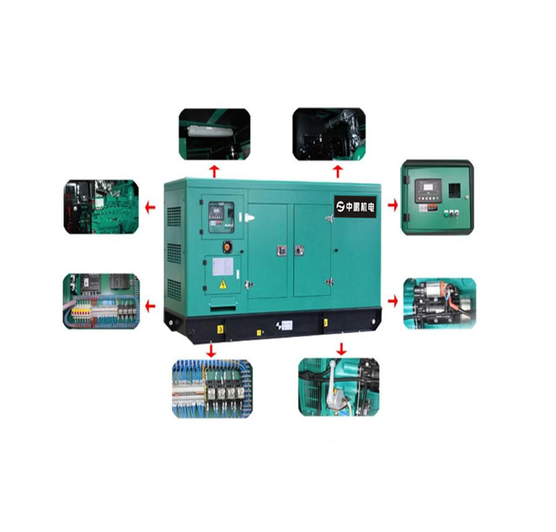 中鵬靜音式柴油發(fā)電機組玉柴系列